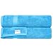 Turkish Luxury Hotel & Spa 35x70 Bath Sheet Set of 2, Turkish Cotton, Organic, Eco-Friendly, Aqua