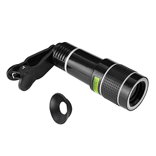 Kit de lentes para celular Almencla, telescópios monoculares, design de encaixe, com suporte de trip