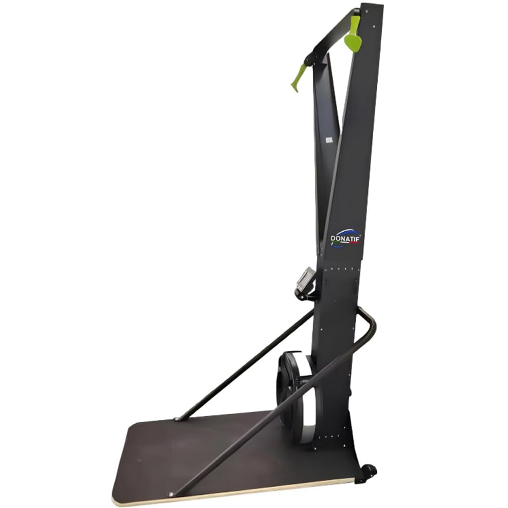 Air Ski Trainer CF20 – Ski Erg Macchina Cardio a Resistenza ad Aria, Allenamento Funzionale Total Body, Display LCD, Attrezzo Palestra e Home Gym