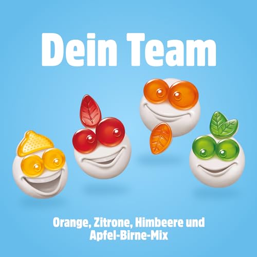 nimm2 Lachgummi Milchbubis – 1 x 225g – Fruchtgummi mit Fruchtsaft, Vitaminen und Milch