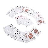 CONGARTENO 点字付き大判トランプデッキ 視覚障がい者用 多機能カードゲーム対応 携帯便利で遊びやすい補助具 パーティー装飾や日常の娯楽に