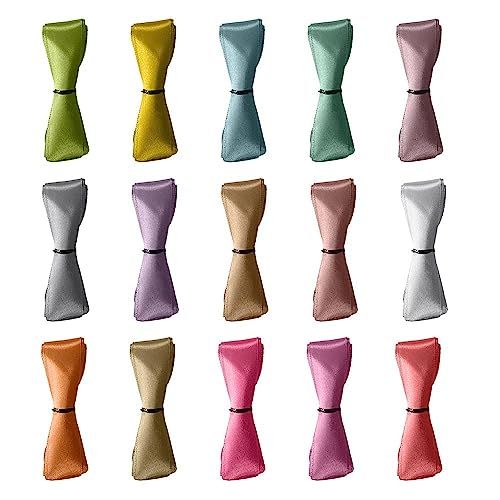 STC Wedding Ribbon Game - 15 Colored Satin Ribbons & Bouquet - Wedding Game for Adults, Multicolored, Small - Image 3