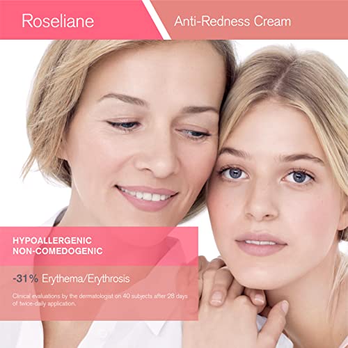 Uriage Roseliane Anti-Redness Face Cream 1.35 Fl.oz. | Hydrating Moisturizer For Sensitive Skin Prone To Redness | Inhibits The Key Factors That Cause Rosacea, Soothes And Decrease Redness #TOP5