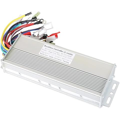 Silscvtt Brushless Motor Speed Controller 48/72V 1500W Scooter Controller DC Replacement for E-Bike Square Wave Controller Cover