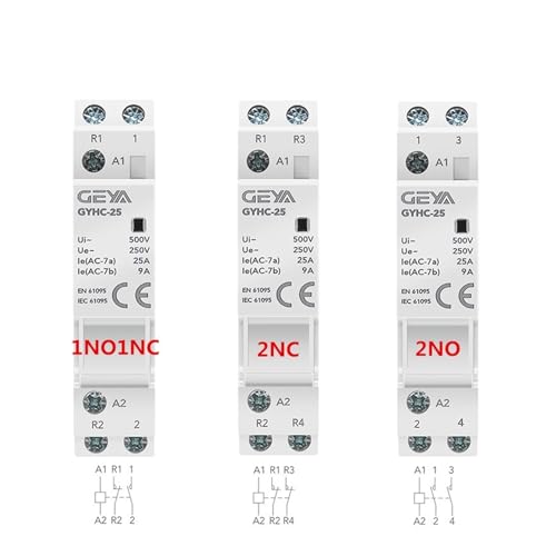 Contacteur modulaire 2P pour éviter la surcharge électrique en 16A