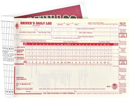 J.J. Keller Large 5-in-1 Loose-Leaf Driver's Log Book - Duplicate Carbonless Forms For DOT Compliance - View #4