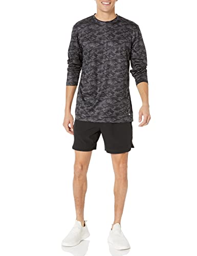 Amazon Essentials Men's Performance Tech Long-Sleeve T-Shirt, Multicolor Camouflage, 3X-Large Big #TOP3