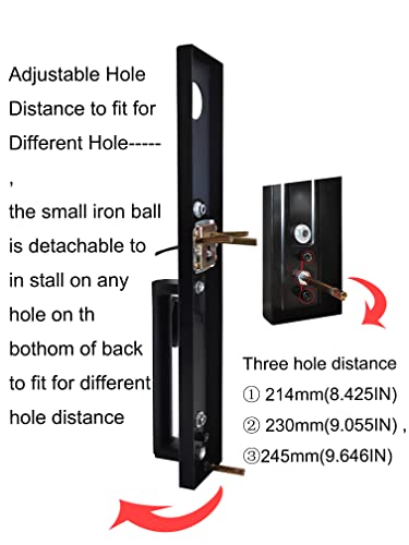 image for TMC Front Door Handleset HandleSet with Knob Door Handle for Entrance 