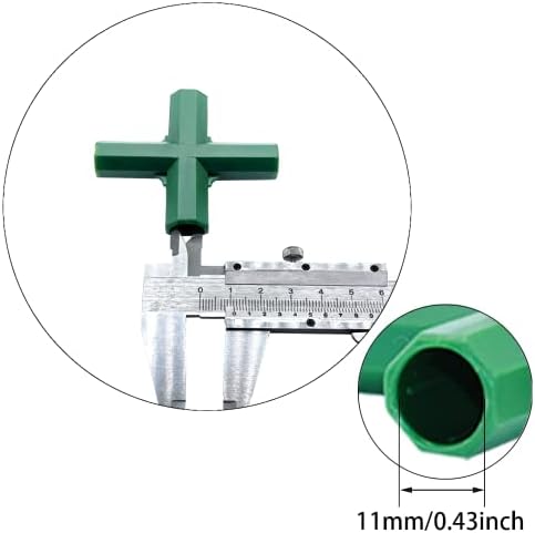 20PCS Fitting 11MM 4 Types Stable Support Heavy Duty Greenhouse Frame Building Connector Suitable for Grape Trellis Sunscreen Shed Gardening