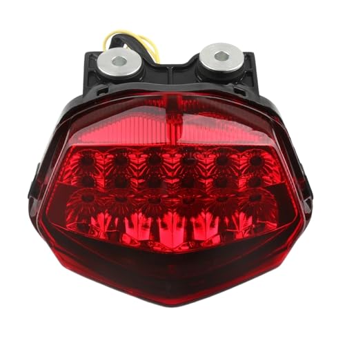 Feu arrière LED rouge moto clignotant de frein pour EX250 ZX250R 2008 2010 2011