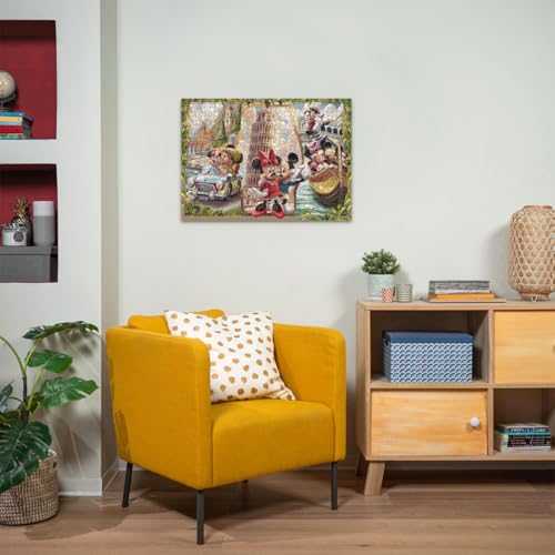 Puzzle 1000 pièces : Les vacances de Mickey Ravensburger France - vue 6