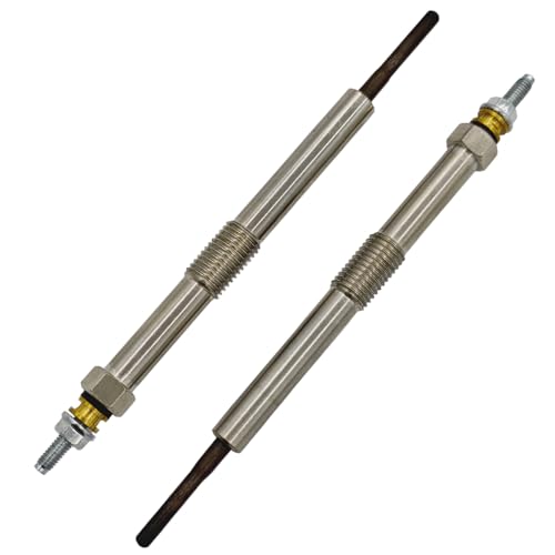 2Pcs Diesel Glow Plugs for 2017-2023 Chevy GMC L5P L5D Duramax 6.6L, Replaces 12690238 12725202 12679959 GP124, Fast Cold Start & Engine Protection