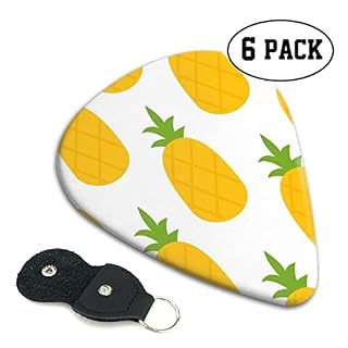 ASDTEHCY Lot de 6 médiators en celluloïd, motif ananas, fins, moyens et lourds pour guitares acoustiques, électriques… - Les Beatles, Paul McCartney, John Lennon, RIngo Starr, George Harrison ASDTEHCY Lot de 6 médiators en celluloïd, motif ananas, fins, moyens et lourds pour guitares acoustiques, électriques… – Image 4