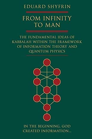 From Infinity to Man The Fundamental Ideas of Kabbalah Within the Framework of Information Theory and Quantum Physics