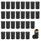 XRVRILE Boite Pellicule avec Couvercle 30 Pièces Noir, Boite Pellicule Plastique Rangement...