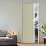 Pounjsd akkordeon tür, falttür küche, falttüren innentüren komplettset, ziehharmonika tür ohne bohren, schiebetür, Tür Benutzerdefinierte Größe, für Duschkabine, Badezimmer, Küche, Kleiderschrank