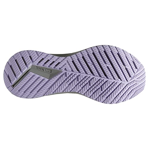 Brooks Levitate GTS 5 Women's Supportive Running Shoe - Ebony/Black/Lilac - 5.5