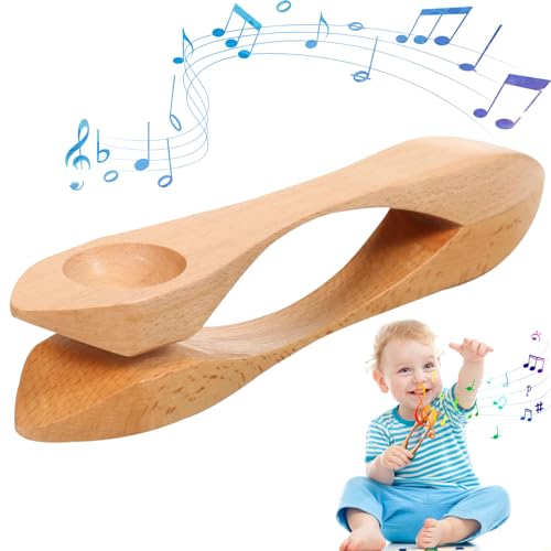 Naisicore UR240122F1PGYDXWUS Musical Spoons, 21Cm/8.3Inch Musical Spoons Wooden thumb #1