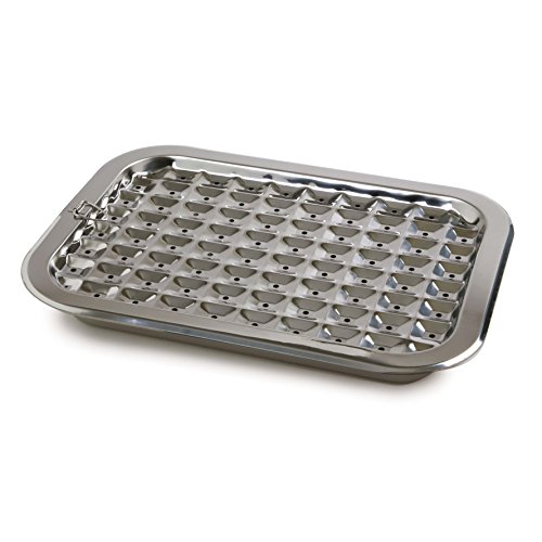 Norpro 274 Stainless Steel Broil/Roast Pan Set, 17 Inch, Silver #TOP1