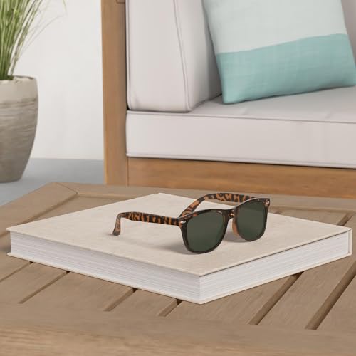 Image of KALIYADI Polarized Sunglasses for Men and Women Matte Finish Sun glasses Color Mirror Lens UV Blocking (3 Pack)