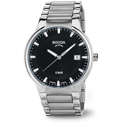 Montre-Bracelet Boccia Titanium 3629-01 le cadeau idéal pour homme raffiné