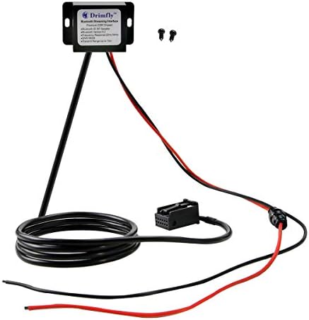 Drimfly BMW Radio AUX Bluetooth Streaming Adapter for BMW 5 Series 7 Series X3 X5 Z4 - Supports AptX