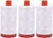 3-PACK - Aurifil 50WT - Natural White, Solid - Mako Cotton Thread - 1422Yds EACH - MK50-2021