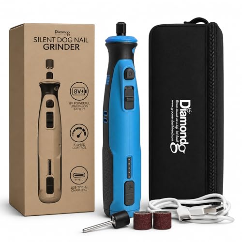Diamondg Cordless Dog Nail Grinder with LED Tip