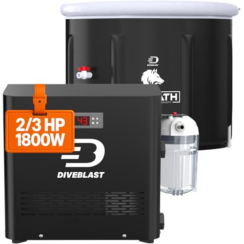 Cold Plunge Tub with Water Chiller Pump & Filter