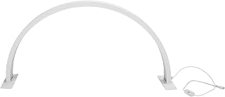 LED Eyelash Light, U Shape 100-240V Half Moon Desk Light 30W White 300pcs Light Chips Large Nonslip Base 3000-6000K for Eyebrow Tattoo (US Plug)