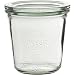 Produktbild Weck Einkochgläser mit Glasdeckel - Füllmenge: 290 ml - Sturzform - 3 Stück