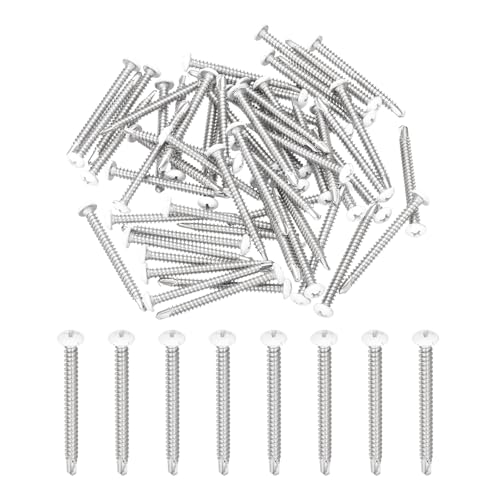 Vis autotaraudeuses M4,2 x 38 mm MECCANIXITY en acier 410 pour tôle