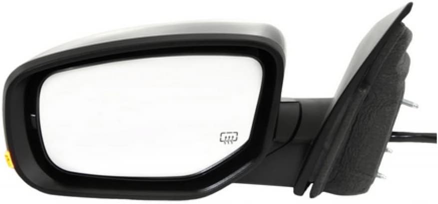For Dodge Dart 2013 2014 Door Mirror Driver Side | Power | Heated | w/Signal | Paint to Match | Replacement For 334-5423L3EBH, 1TA13TZZAI | CH1320364