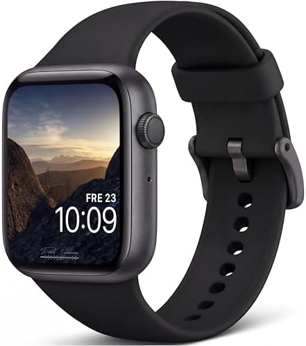 RLQA Smart Watch for Women Black