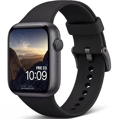 RLQA Smart Watch for Men Black