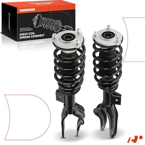 A-Premium Front Complete Strut Assemblies with Coil Springs, Set of 2 by A-Premium - Image 8