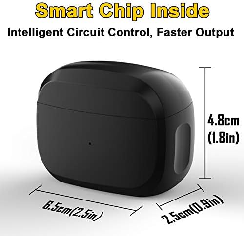 Lopnord Replacement Charging Case Compatible with Jabra Elite 65t and Jabra Elite Active 65t (Charger Case Only, Earbuds not Included), Earbuds Protective Substitute Cover Supply 4 Times Charge