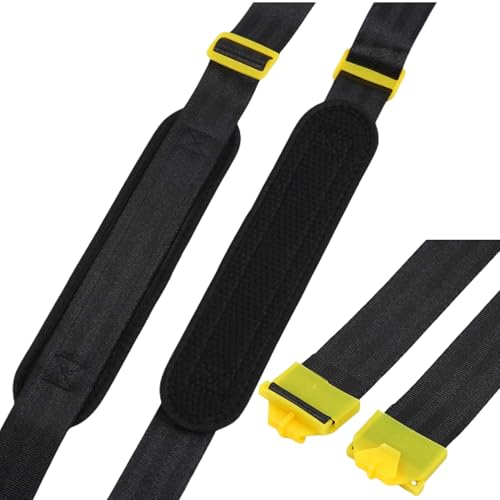 Image of 2 Pairs Backpack Sprayer Replacement Straps, Black Sprayer Shoulder Strap Adjustable Thickened Sponge Backpack Sprayer Shoulder Strap