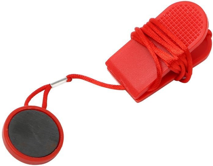 4pcs Universal Treadmill Magnet Safety Key – Magnetic Safety Switch Round Treadmill Replacement Key for Most Treadmills & Running Machines, Magnetic Safety Accessories