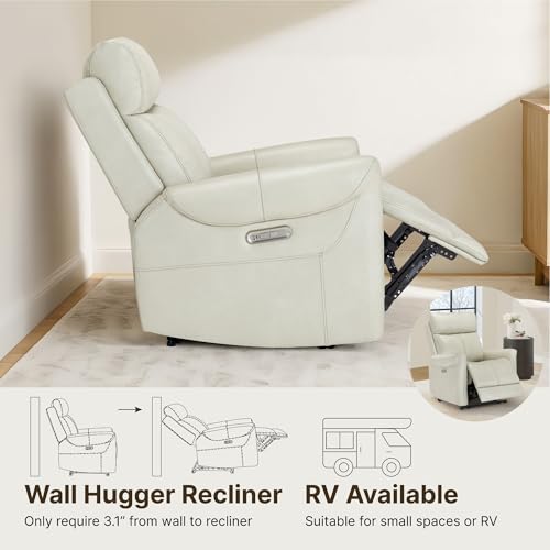 Sillón Plegable Piel Sintética Crema miniatura 4