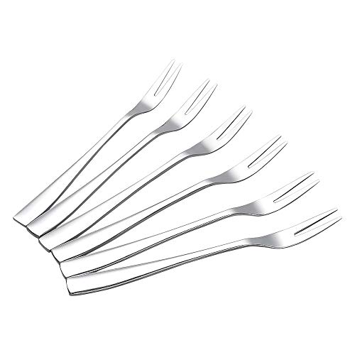 Mayish Rostfreier Stahl Kleine Gabeln Obstgabel, 12 Stück Cover