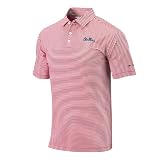 Columbia Golf Men's Ole Miss Club Invite Polo Intense Red