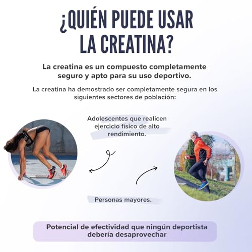HSN Creatina Monohidrato en Cápsulas | 120 Cápsulas Vegetales | 3 Gramos de Creatina Pura | Materia Prima con informe de pureza y ausencia de contaminantes y degradación | No-GMO, Vegano, Sin Gluten