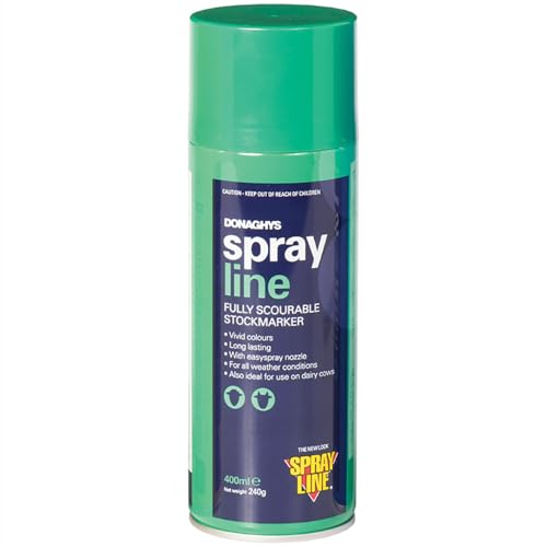 Sprayline Marking Paint for Sheep & Livestock (400mL - Green)