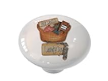 Gotham Decor Laundry Day Ceramic Drawer Knob
