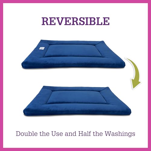 Pet Dreams Dog Crate Pad - Washable Kennel Mat, Crate Pads for Dog Cages, Non-Toxic, Flat Indoor Cat Bed, Fits iCrate 18, 24, 30, 36, 42, 48 Inches (Pink, Medium, 30") by Pet Dreams - Image 3