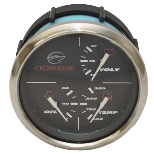 Faria Boat Multi Function Gauge GF0139A | Crownline 3 3/8 Inch
