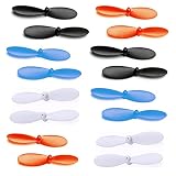 AYDCMC Propeller Blade Length 42mm /Fit for S9 S9W S9HW Foldable RC Drone Foldable RC Quadcopter Pocket Drone 901S 901H 901HS Replacement Blades(16pcs)