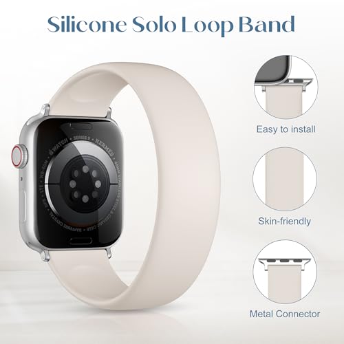 Zedoli Sport Solo Loop Band Compatible with Apple Watch Bands Women Men by Zedoli - Used condition - Image 5