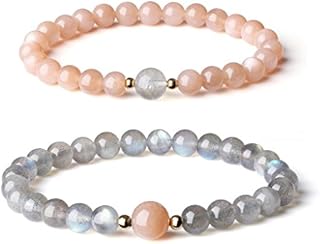 COAI Womens Semi Precious Gemstone Stone Bracelet